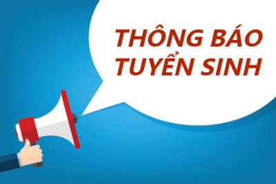 HÌNH THÔNG BÁO TUYỂN SINH